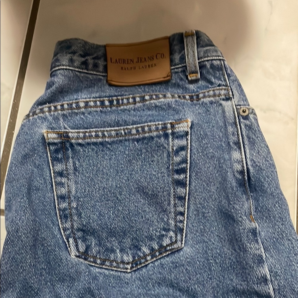 Lauren Ralph Lauren Blue Straight Leg Jeans